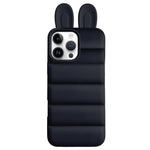 Custodia per telefono in TPU con orecchie da coniglio, For iPhone 16 Pro, For iPhone 16, For iPhone 15 Pro Max, For iPhone 15 Pro