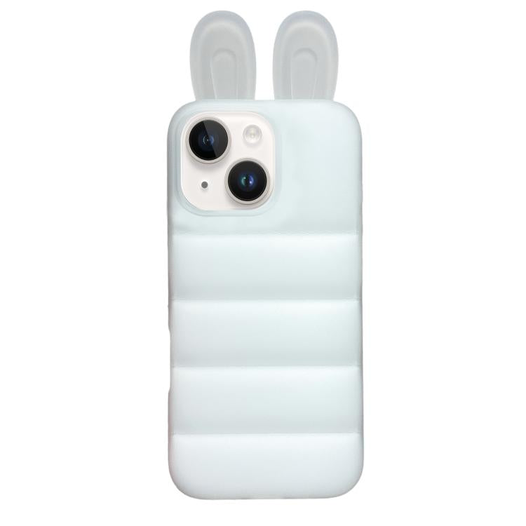 Custodia per telefono in TPU con orecchie da coniglio, For iPhone 15, For iPhone 14, For iPhone 14 Pro, For iPhone 14 Pro Max