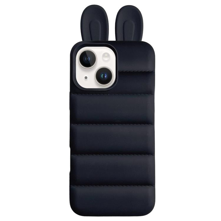 Custodia per telefono in TPU con orecchie da coniglio, For iPhone 15, For iPhone 14, For iPhone 14 Pro, For iPhone 14 Pro Max