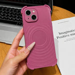 Custodia magnetica per telefono con texture a onde d'acqua e pellicola protettiva per obiettivo., For iPhone 13 Pro Max, For iPhone 13 Pro, For iPhone 13