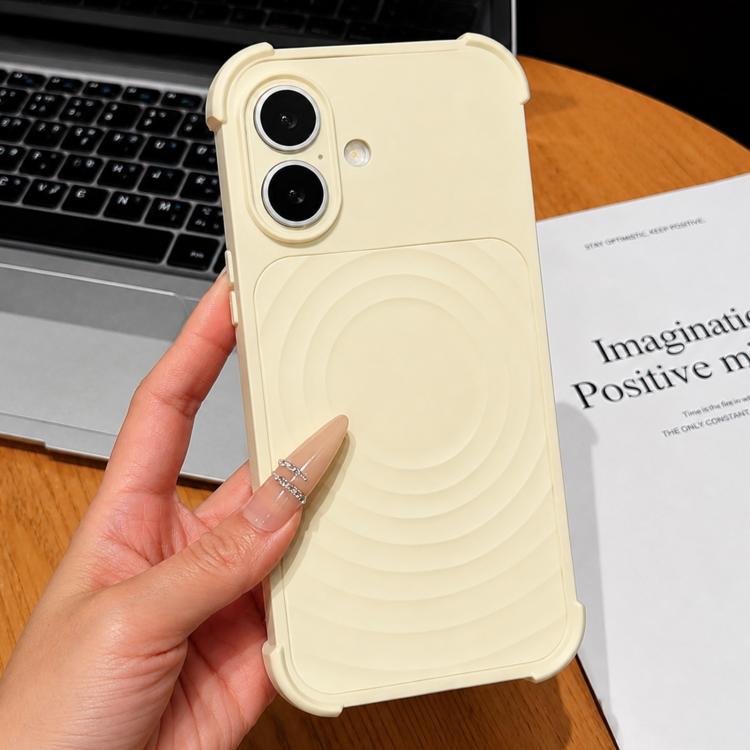 Custodia magnetica per telefono con texture a onde d'acqua e pellicola protettiva per obiettivo., For iPhone 16 Pro Max, For iPhone 16 Pro, For iPhone 16