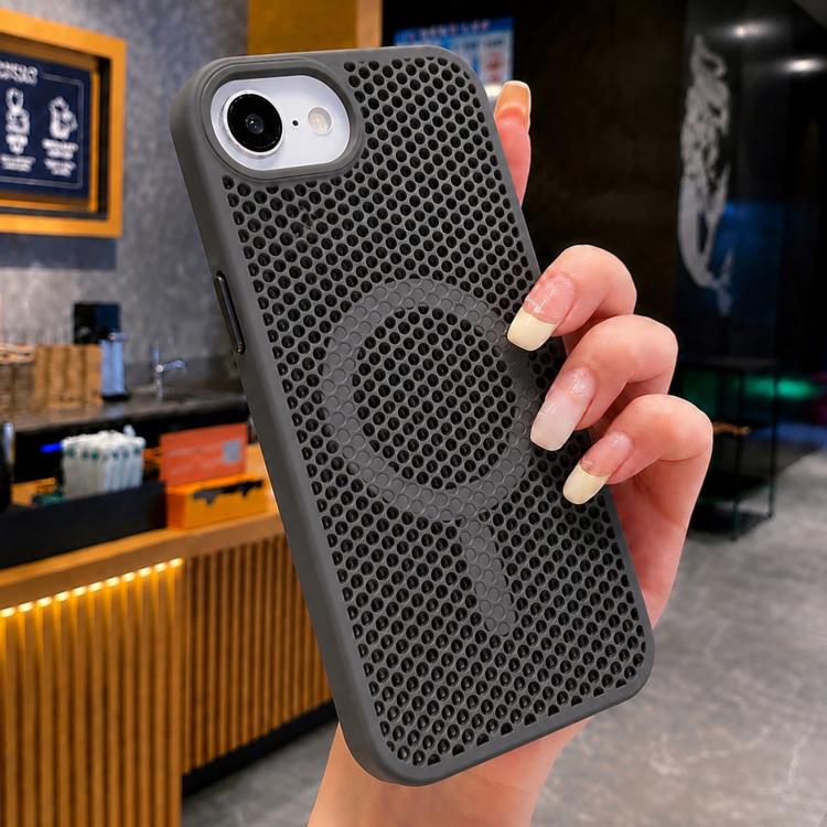 Custodia magnetica rinfrescante a nido d'ape per telefono, piacevole al tatto., For iPhone 17e / 16e, For iPhone 17 Pro Max