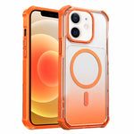 Custodia magnetica trasparente con effetto sfumato per telefono, For iPhone 13 Pro Max, For iPhone 13 Pro, For iPhone 13, For iPhone 12