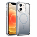 Custodia magnetica trasparente con effetto sfumato per telefono, For iPhone 13 Pro Max, For iPhone 13 Pro, For iPhone 13, For iPhone 12