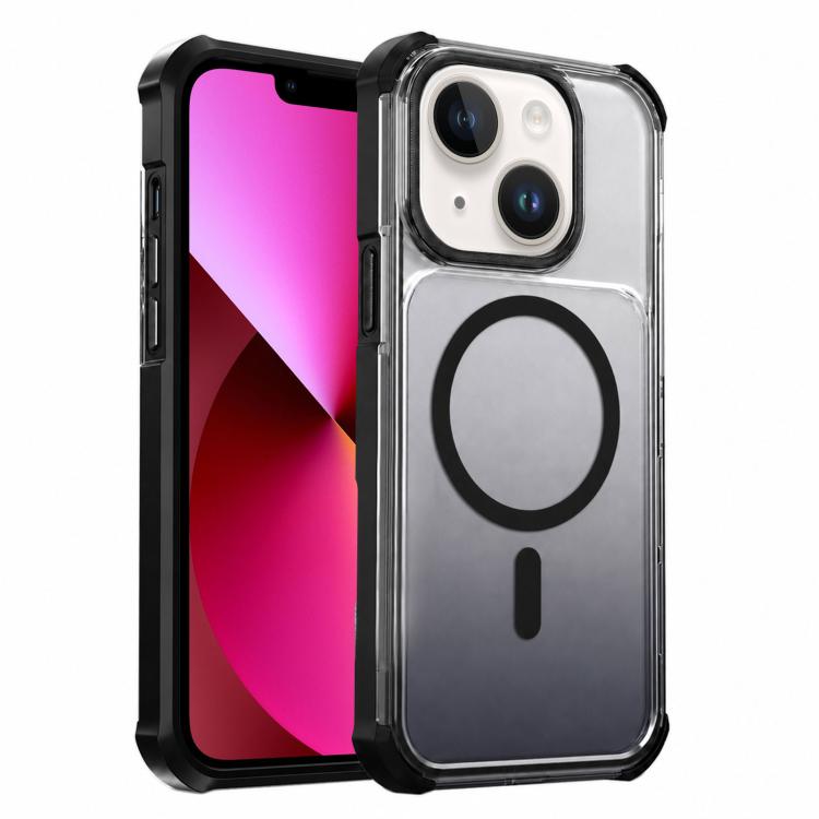 Custodia magnetica trasparente con effetto sfumato per telefono, For iPhone 13 Pro Max, For iPhone 13 Pro, For iPhone 13, For iPhone 12