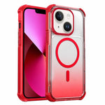 Custodia magnetica trasparente con effetto sfumato per telefono, For iPhone 13 Pro Max, For iPhone 13 Pro, For iPhone 13, For iPhone 12