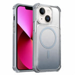 Custodia magnetica trasparente con effetto sfumato per telefono, For iPhone 13 Pro Max, For iPhone 13 Pro, For iPhone 13, For iPhone 12