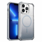Custodia magnetica trasparente con effetto sfumato per telefono, For iPhone 13 Pro Max, For iPhone 13 Pro, For iPhone 13, For iPhone 12