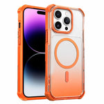 Custodia magnetica trasparente con effetto sfumato per telefono, For iPhone 15, For iPhone 14, For iPhone 14 Pro, For iPhone 14 Pro Max