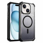 Custodia magnetica trasparente con effetto sfumato per telefono, For iPhone 15, For iPhone 14, For iPhone 14 Pro, For iPhone 14 Pro Max