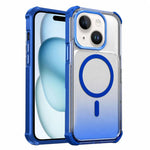 Custodia magnetica trasparente con effetto sfumato per telefono, For iPhone 15, For iPhone 14, For iPhone 14 Pro, For iPhone 14 Pro Max