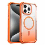 Custodia magnetica trasparente con effetto sfumato per telefono, For iPhone 16, For iPhone 15 Pro Max, For iPhone 15 Pro, For iPhone 15 Plus