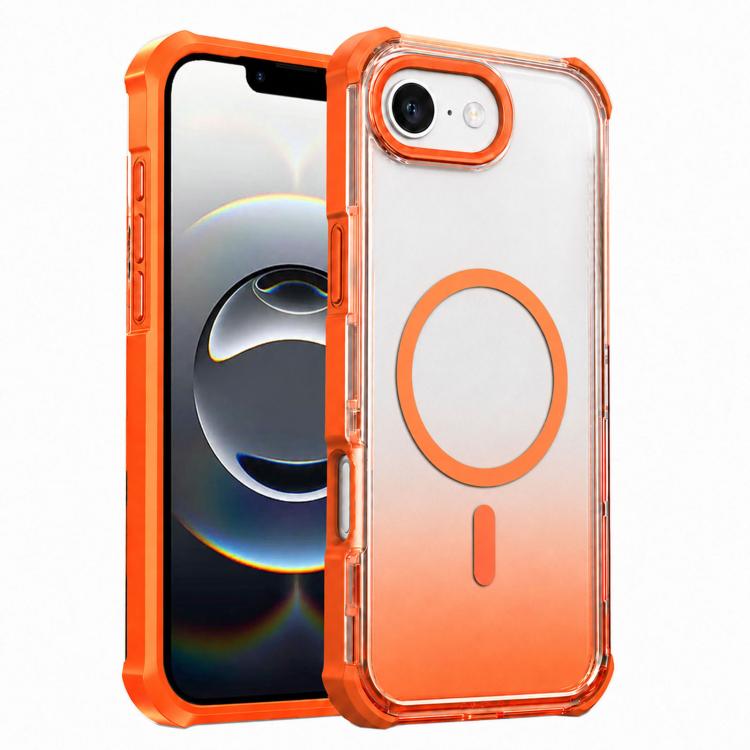 Custodia magnetica trasparente con effetto sfumato per telefono, For iPhone 17e / 16e, For iPhone 17 Pro Max, For iPhone 17 Pro, For iPhone 17
