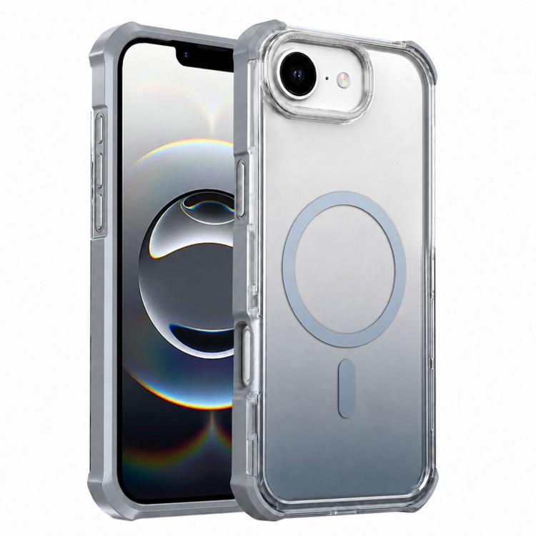 Custodia magnetica trasparente con effetto sfumato per telefono, For iPhone 17e / 16e, For iPhone 17 Pro Max, For iPhone 17 Pro, For iPhone 17
