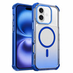 Custodia magnetica trasparente con effetto sfumato per telefono, For iPhone Air, For iPhone 16 Pro Max, For iPhone 16 Pro, For iPhone 16 Plus