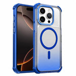 Custodia magnetica trasparente con effetto sfumato per telefono, For iPhone Air, For iPhone 16 Pro Max, For iPhone 16 Pro, For iPhone 16 Plus
