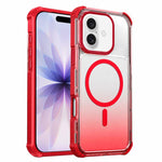 Custodia magnetica trasparente con effetto sfumato per telefono, For iPhone 17e / 16e, For iPhone 17 Pro Max, For iPhone 17 Pro, For iPhone 17
