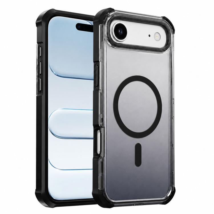 Custodia magnetica trasparente con effetto sfumato per telefono, For iPhone Air, For iPhone 16 Pro Max, For iPhone 16 Pro, For iPhone 16 Plus