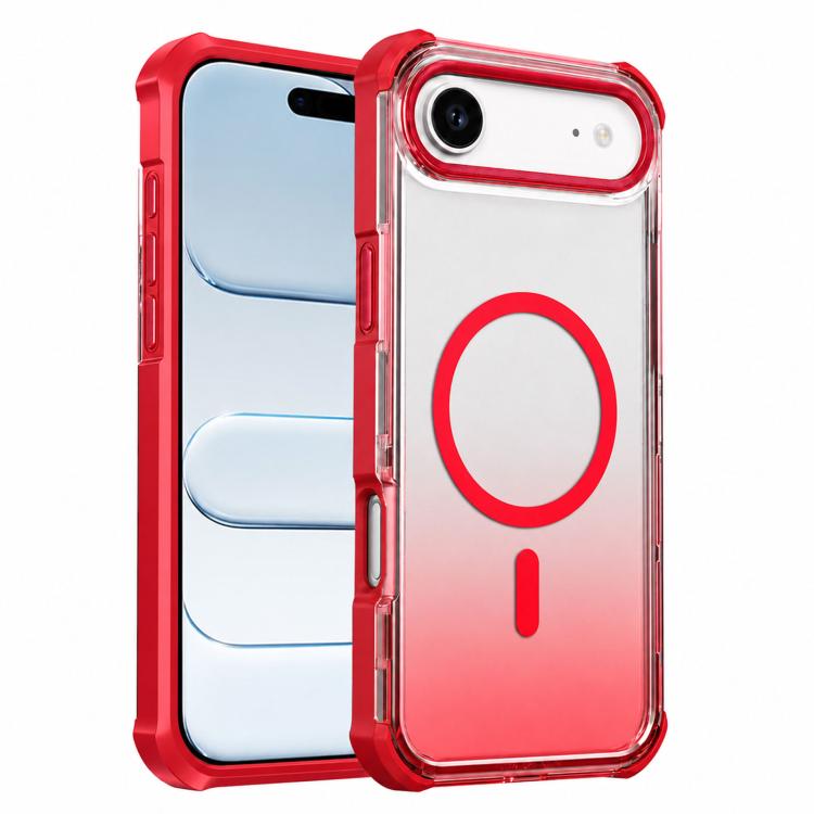 Custodia magnetica trasparente con effetto sfumato per telefono, For iPhone Air, For iPhone 16 Pro Max, For iPhone 16 Pro, For iPhone 16 Plus