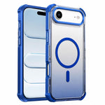 Custodia magnetica trasparente con effetto sfumato per telefono, For iPhone Air, For iPhone 16 Pro Max, For iPhone 16 Pro, For iPhone 16 Plus