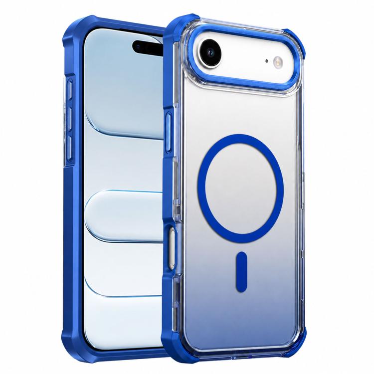 Custodia magnetica trasparente con effetto sfumato per telefono, For iPhone Air, For iPhone 16 Pro Max, For iPhone 16 Pro, For iPhone 16 Plus
