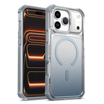 Custodia magnetica trasparente con effetto sfumato per telefono, For iPhone 17e / 16e, For iPhone 17 Pro Max, For iPhone 17 Pro, For iPhone 17