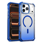 Custodia magnetica trasparente con effetto sfumato per telefono, For iPhone 17e / 16e, For iPhone 17 Pro Max, For iPhone 17 Pro, For iPhone 17