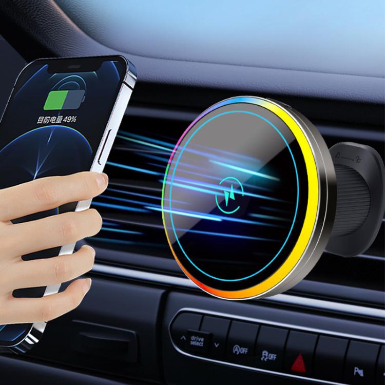 Supporto auto con ricarica wireless magnetica T1S