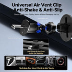 Supporto auto con ricarica wireless magnetica T1S