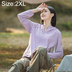 Giacca da donna leggera e traspirante con protezione solare UPF50+, XL, 2XL