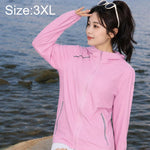 Giacca da donna leggera e traspirante con protezione solare UPF50+, 3XL, 4XL