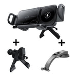 Caricabatterie wireless auto 15W con supporto girevole