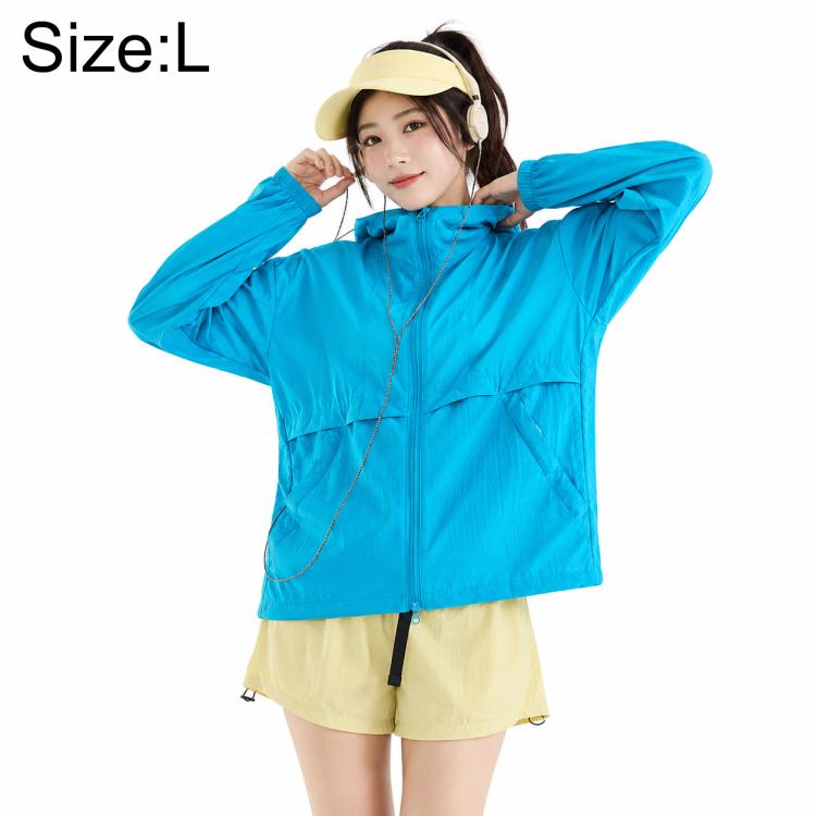 Cappotto leggero e traspirante con protezione solare UPF50+ in fibra rinfrescante., L