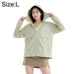 Cappotto leggero e traspirante con protezione solare UPF50+ in fibra rinfrescante., L