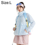 Cappotto leggero e traspirante con protezione solare UPF50+ in fibra rinfrescante., L