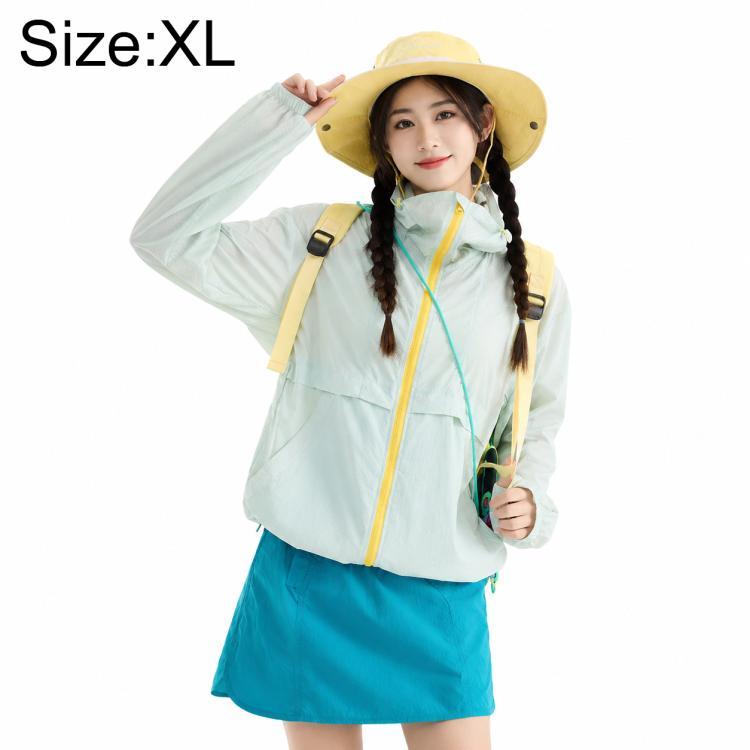 Cappotto leggero e traspirante con protezione solare UPF50+ in fibra rinfrescante., XL