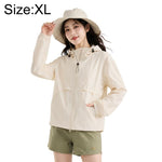 Cappotto leggero e traspirante con protezione solare UPF50+ in fibra rinfrescante., XL