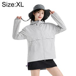 Cappotto leggero e traspirante con protezione solare UPF50+ in fibra rinfrescante., XL