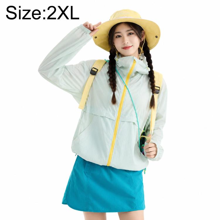 Cappotto leggero e traspirante con protezione solare UPF50+ in fibra rinfrescante., 2XL