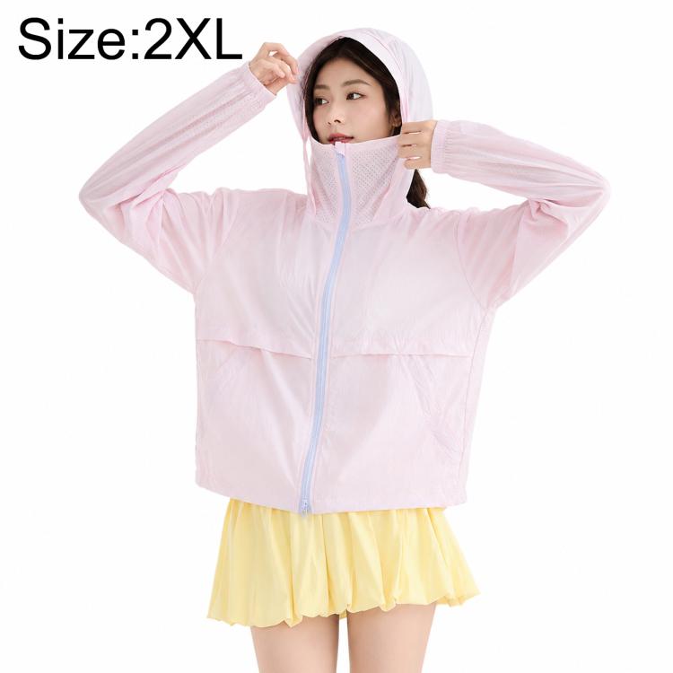 Cappotto leggero e traspirante con protezione solare UPF50+ in fibra rinfrescante., 2XL