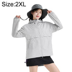 Cappotto leggero e traspirante con protezione solare UPF50+ in fibra rinfrescante., 2XL