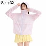 Cappotto leggero e traspirante con protezione solare UPF50+ in fibra rinfrescante., 3XL