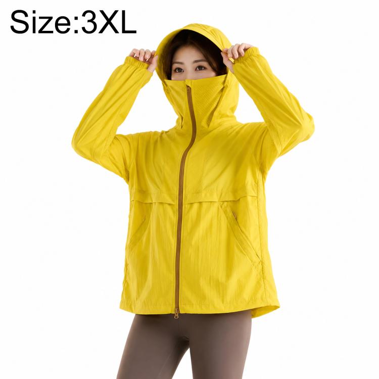 Cappotto leggero e traspirante con protezione solare UPF50+ in fibra rinfrescante., 3XL