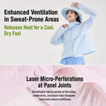 Cappotto leggero e traspirante con protezione solare UPF50+ in fibra rinfrescante., 2XL