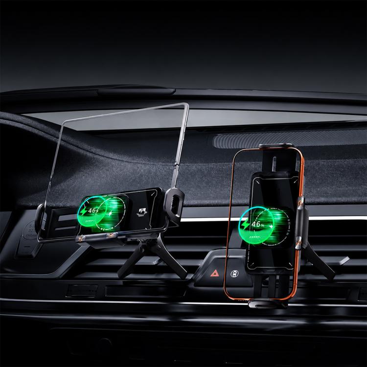 Caricabatterie wireless auto 15W con supporto girevole