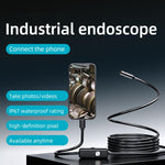 AN112T Endoscopio digitale industriale con connettore Type-C, IP67, 8 LED e cavo da 5,5 mm, 8 LED., 1m Hard Cable, 2m Hard Cable, 3.5m Hard Cable, 5m Hard Cable, 10m Hard Cable