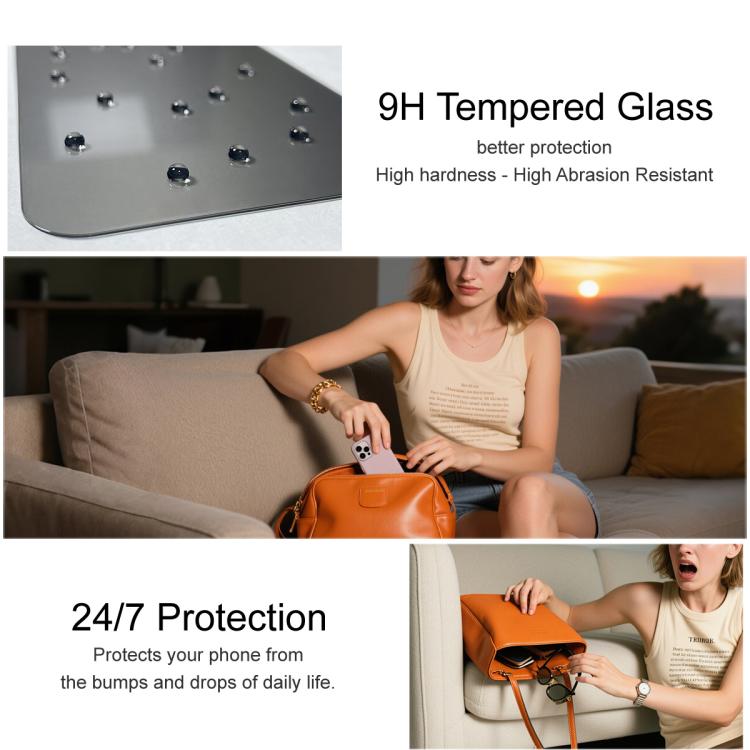 Pellicola protettiva in vetro temperato iMak Privacy a schermo intero, con supporto per lo sblocco tramite impronta digitale., For Galaxy S26 FE 5G, For Galaxy S25 FE 5G