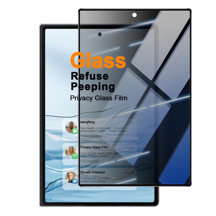 Pellicola protettiva in vetro temperato iMak HD Full Screen Privacy, For Galaxy Z Fold8 5G, For Galaxy Z Fold8 Ultra 5G