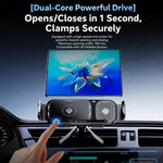 Caricabatterie wireless auto Q7S 15W con supporto girevole