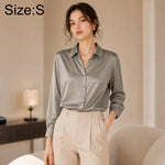 Camicia da donna a maniche lunghe in stile vintage ispirato a Hong Kong., S, M, L